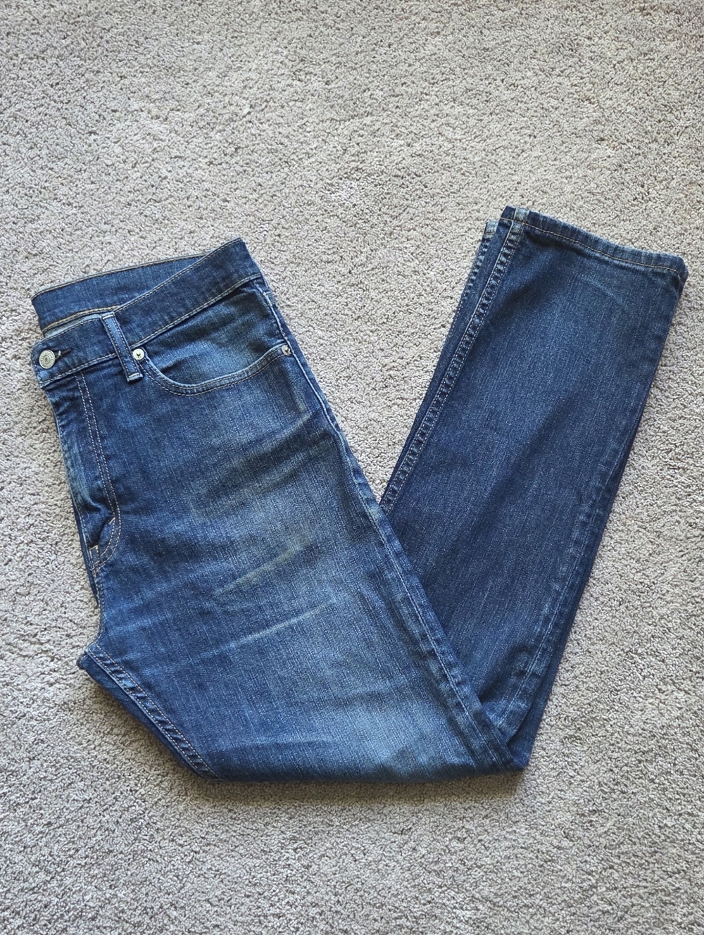 Levi's 513 Men's Slim Straight Denim Jeans, Size 33x30 Normcore Classic Casual